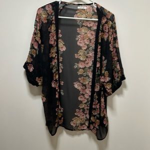 Floral kimono
